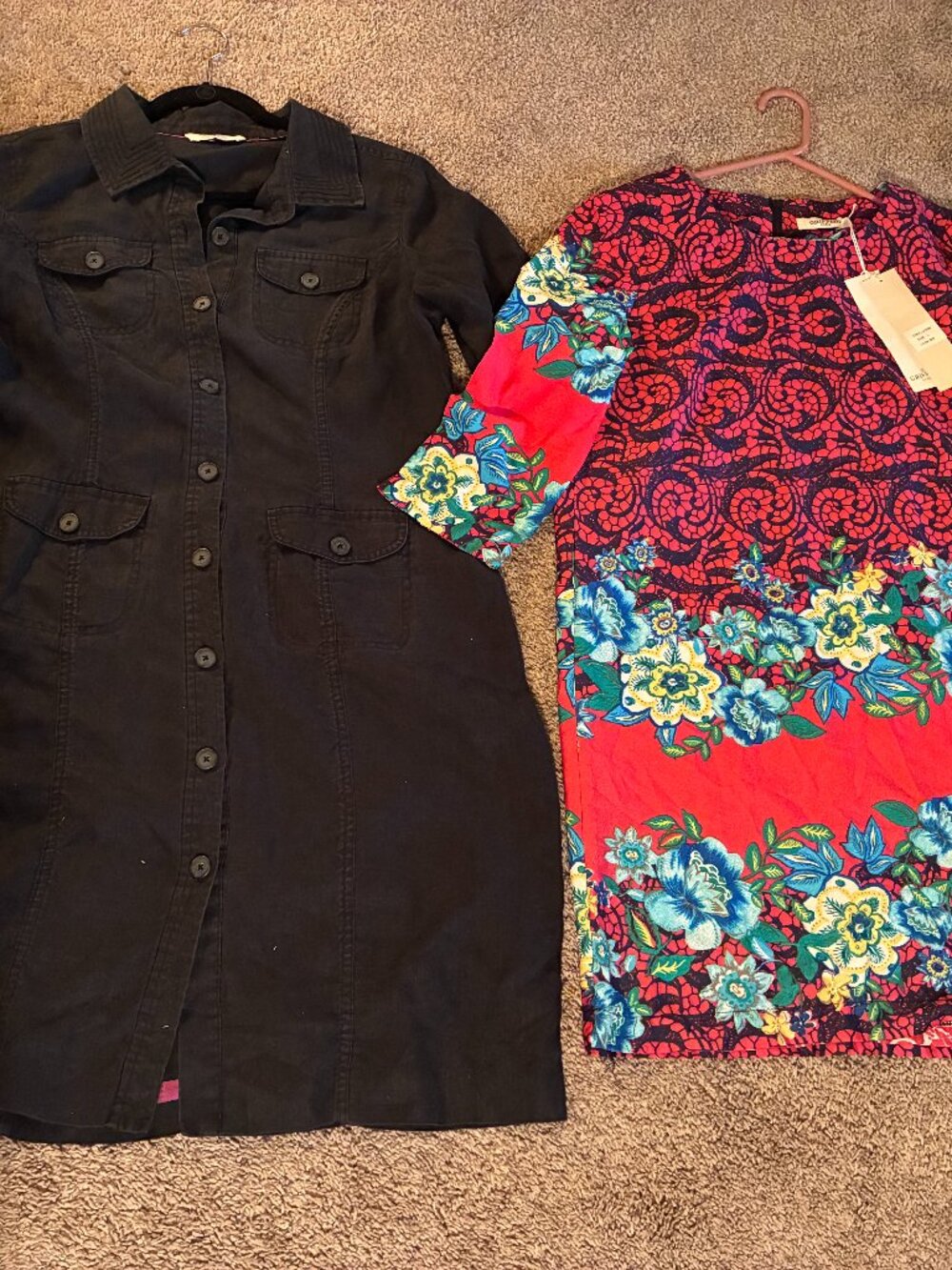 Lot of 2 Women's Dresses (new Grifflin Paris/Boden), Size L